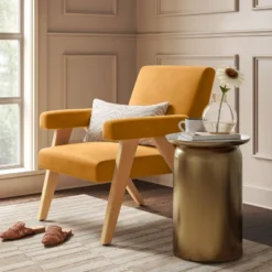 Woven Upholstered Arm Accent Chair - Threshold™ -Whalen Furniture GUEST 4ac7bc94 e51a 4156 b415 ab83fe5520f9