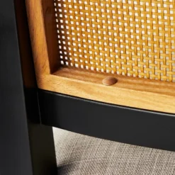 Oak Park Cane Dining Chair Black - Threshold™ Designed With Studio McGee -Whalen Furniture GUEST 4ca1798d 6731 4e02 845c cc860fdce5f8