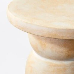 Montebello Shaped Ceramic Accent Table Light Brown - Threshold™ Designed With Studio McGee -Whalen Furniture GUEST 50ddfc81 9d3c 423e 9938 cb10a0c9ea0a