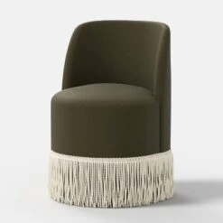 Jessa Fringe Chair - Threshold™ -Whalen Furniture GUEST 517125c5 22c5 43c1 886c e2fab64c17ab