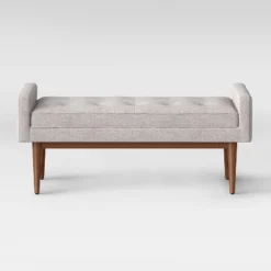 Verken Mid Century Modern Settee Bench - Threshold™ -Whalen Furniture GUEST 5173bf27 b4ef 4542 97ed f1d9c9848476
