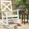 Shawboro POLYWOOD Patio Rocking Chair - White - Threshold™ 1 Shawboro POLYWOOD Patio Rocking Chair - White - Threshold™ -Whalen Furniture GUEST 52e2d559 d3ac 410e 83ad 51f3a8e62b08