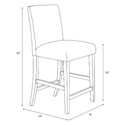 Counter Height Barstool Reserve Navy - Threshold™ -Whalen Furniture GUEST 53d0d788 f339 4542 bc44 db3261872a33