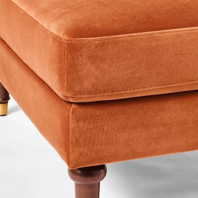 Mercer Cocktail Ottoman Rust - Threshold™ Designed With Studio McGee 5 Mercer Cocktail Ottoman Rust - Threshold™ Designed With Studio McGee - Image 3