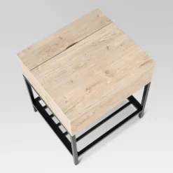 Loring End Table With Charging Station - Threshold™ -Whalen Furniture GUEST 549b3ccc 3106 4063 b684 102c174f5c61