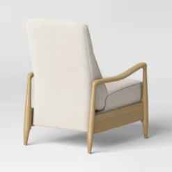 Dusk Mid-Century Wooden Arm Recliner - Threshold™ -Whalen Furniture GUEST 55702441 300a 4057 98b7 7c66fcf823b0