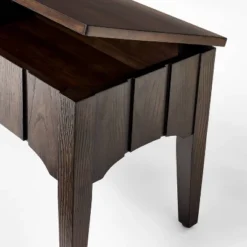 Palma Wood Base Storage Ottoman Dark Brown - Threshold™ Designed With Studio McGee -Whalen Furniture GUEST 563f5849 d1df 4a1e 8b6d eaebd4495ae7