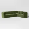 6pc Haven French Seam Modular Sectional Velvet Dark Green - Threshold™ 2 6pc Haven French Seam Modular Sectional Velvet Dark Green - Threshold™ -Whalen Furniture GUEST 5644a0f0 586c 4c10 a294 83b895d6fe8c