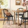 2pk Adwolf Rounded Spindle Dining Chairs Black - Threshold™ -Whalen Furniture GUEST 582bc42e 0e82 47fc ba68 526ebcce84ea