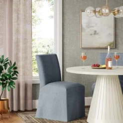 Kay Slipcovered Dining Chair - Threshold™ -Whalen Furniture GUEST 5833eb6d eb6f 417b 963d ce8ffb564eef