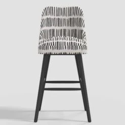 Geller Modern Counter Height Barstool In Patterns - Threshold™ -Whalen Furniture GUEST 583f4247 a043 4b85 a79b 337076306cf6