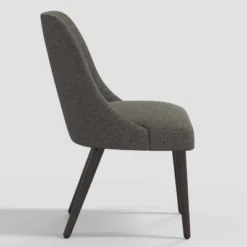 Geller Modern Dining Chair In Textured Linen Zuma - Threshold™ -Whalen Furniture GUEST 58ef16f4 9ef2 4c77 8ddd 4ad461c1f90f