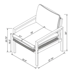 Hallwood Woven Cord Accent Chair Cream - Threshold™ -Whalen Furniture GUEST 5d72e9e9 9e2d 4481 ae19 04bc5ebbfe22
