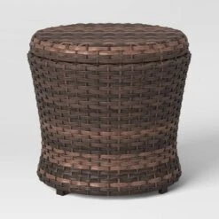 Halsted 5pc Wicker Small Space Patio Furniture Set - Threshold -Whalen Furniture GUEST 6365b724 e195 4ec0 829a 4e2251684c3a