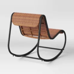 Wexler Wicker Rocking Chair - Black - Threshold™ 9 Wexler Wicker Rocking Chair - Black - Threshold™ -Whalen Furniture GUEST 674c4ead 3e78 4e84 ae15 1346e9637109