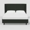 Antwerp Wingback Platform Bed In Linen - Threshold™ -Whalen Furniture GUEST 67904d5f 8684 4de1 a9fa a7c5ff28a3b6