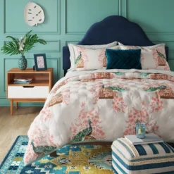 Touraco Nightstand White/Brown - Threshold™ -Whalen Furniture GUEST 68d4aedb 8225 4816 91e8 a122bc52a564