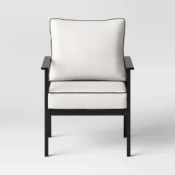 Searsburg 3pc Aluminum Patio Chat Set - Black - Threshold™ -Whalen Furniture GUEST 69362975 45db 4098 8f84 ac60fe3f5853