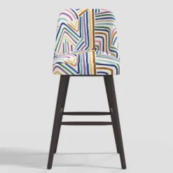 Geller Modern Counter Height Barstool In Patterns - Threshold™ -Whalen Furniture GUEST 6993e9f0 4eaf 475f a511 1bb33e86a822