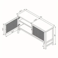 Palmdale Woven Door Console Natural - Threshold™ Designed With Studio McGee 15 Palmdale Woven Door Console Natural - Threshold™ Designed With Studio McGee -Whalen Furniture GUEST 6d225f38 58c8 4d6f a350 e4de6fff4cf2 1