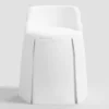 Quin Vanity Chair Twill White - Threshold™ -Whalen Furniture GUEST 6e115d3b d0a4 4afb 94f8 dafb90eead5e
