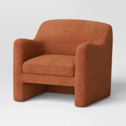 Maldone Curved Upholstered Accent Chair - Threshold™ -Whalen Furniture GUEST 6fe983be 645e 433d 85ab 723bf912e388