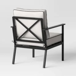 Searsburg 3pc Aluminum Patio Chat Set - Black - Threshold™ -Whalen Furniture GUEST 742dc601 4820 4b5b b67a 98aa7980e68e