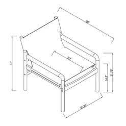Northlake Dowel Frame Sling Accent Chair Canvas Cream - Threshold™ 13 Northlake Dowel Frame Sling Accent Chair Canvas Cream - Threshold™ -Whalen Furniture GUEST 74386f49 f81b 4a92 b10f e5eed4c854de