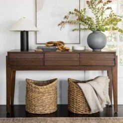 Herriman Wooden Console Table With Drawers - Threshold™ Designed With Studio McGee 21 Herriman Wooden Console Table With Drawers - Threshold™ Designed With Studio McGee -Whalen Furniture GUEST 7491f2e7 b080 4efd 9593 1885baa15e4a