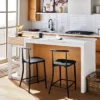 Northwood Metal Cafe Counter Height Barstool Black - Threshold™ Designed With Studio McGee -Whalen Furniture GUEST 76b42ea4 5984 4fad 8199 f810c8ebc09d