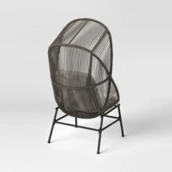 Latigo Patio Statement Egg Chair Gray - Threshold™ -Whalen Furniture GUEST 77cb05a6 fc47 4f2a 902d cb912a63eef4