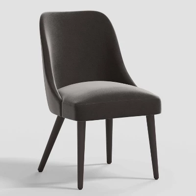 Geller Modern Dining Chair In Shiny Velvet Mystere - Threshold™ 8 Geller Modern Dining Chair In Shiny Velvet Mystere - Threshold™ - Image 6