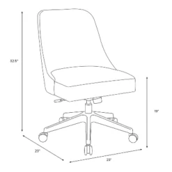 Bria Office Chair - Threshold™ 19 Bria Office Chair - Threshold™ -Whalen Furniture GUEST 79844937 5be5 4a72 82f5 d281b3afeb25