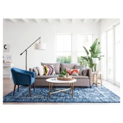 Lanham Marble Top Side Table Brown - Threshold™ -Whalen Furniture GUEST 7bfa4f18 bf35 42a3 a4ca b9647c28fd64