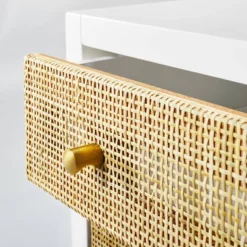 Springville 3 Drawer Nightstand White - Threshold™ Designed With Studio McGee -Whalen Furniture GUEST 7dae321c 2757 4992 809b 2d03f695806d