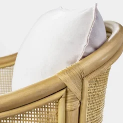 Rialto Woven Barrel Back Chair With Cushion - Threshold™ Designed With Studio McGee 9 Rialto Woven Barrel Back Chair With Cushion - Threshold™ Designed With Studio McGee -Whalen Furniture GUEST 7e295114 f6f2 43b9 856d 36500b6b7661