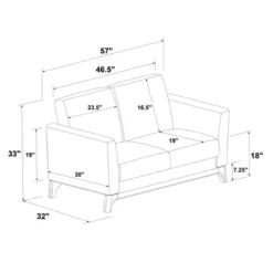 Middlefield Loveseat - Threshold™ -Whalen Furniture GUEST 7e8ad27d 0f68 4d25 961d 3c689f130159