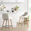 Timo Swivel Counter Height Barstool With Wood - Threshold™ -Whalen Furniture GUEST 7f3f7a76 c313 4617 9cd8 da16fea8fa7a