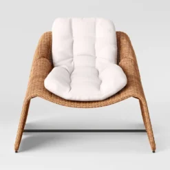 2pc Wexler Statement Chair With Ottoman - Brown - Threshold™ -Whalen Furniture GUEST 7f4f8a7c 7133 4ecf ba51 542c3b377e89