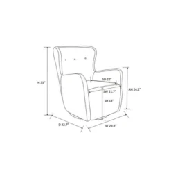 Kessler Swivel Accent Chair Cream Faux Shearling - Threshold™ Designed With Studio McGee: Luxury Glam Furniture, No Assembly Required 13 Kessler Swivel Accent Chair Cream Faux Shearling - Threshold™ Designed With Studio McGee: Luxury Glam Furniture, No Assembly Required -Whalen Furniture GUEST 80530324 39e7 4c41 ab48 849b15825d7c