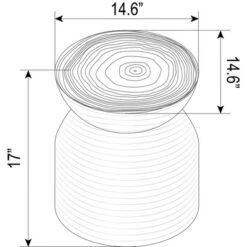 Grantsville Drum Accent Table Black - Threshold™ Designed With Studio McGee 11 Grantsville Drum Accent Table Black - Threshold™ Designed With Studio McGee -Whalen Furniture GUEST 82f4aac6 8d31 4914 8f5f 47d6585c349c