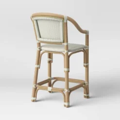 Parksley Rattan And Woven Counter Height Barstool White - Threshold™ 8 Parksley Rattan And Woven Counter Height Barstool White - Threshold™ -Whalen Furniture GUEST 85a3cbc1 515c 4385 be24 e88f92678a50