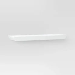Wedge Shelf With Rod Bracket White - Threshold™ 8 Wedge Shelf With Rod Bracket White - Threshold™ -Whalen Furniture GUEST 8614ec0e bacc 4228 9a29 d978d929ce2a