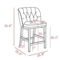 Winfall Tufted Barrel Counter Height Barstool Linen - Threshold™ 13 Winfall Tufted Barrel Counter Height Barstool Linen - Threshold™ -Whalen Furniture GUEST 862591f2 c5d6 4cbd b107 373f25260e5a