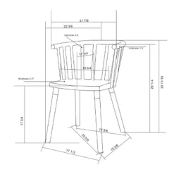 Set Of 2 Balboa Barrel Back Dining Chair - Threshold™ -Whalen Furniture GUEST 86a6746e efe7 483c b549 552159a59841