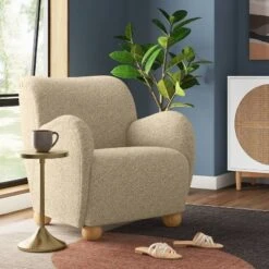 Rumi Armchair In Boucle - Threshold™ -Whalen Furniture GUEST 878be111 e342 4581 8df9 5e69de1b5560