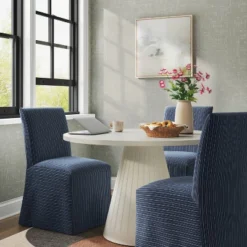 Kay Slipcovered Dining Chair - Threshold™ -Whalen Furniture GUEST 8813b559 60dc 49fe 8db7 39a3eef1db4b