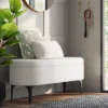 Storage Bench With Metal Legs Cream Boucle - Threshold™ -Whalen Furniture GUEST 8994fd7a 9ea7 4925 99a3 0182465c1a91