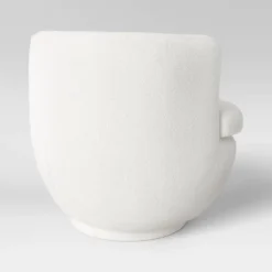 Dorton Round Swivel Barrel Chair Faux Shearling Cream - Threshold™ -Whalen Furniture GUEST 89b4b773 9f6e 476f ab5f e5d8b92c7d67