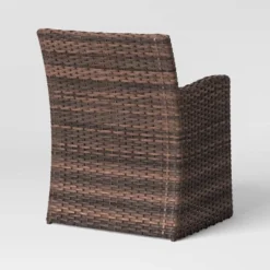 Halsted 5pc Wicker Small Space Patio Furniture Set - Threshold -Whalen Furniture GUEST 8b03d158 592c 44dd 9b1a 0fca4be1dcf9